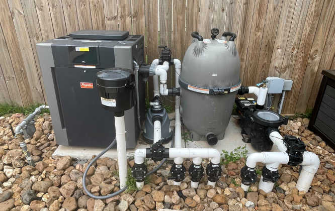 Home pump & filter